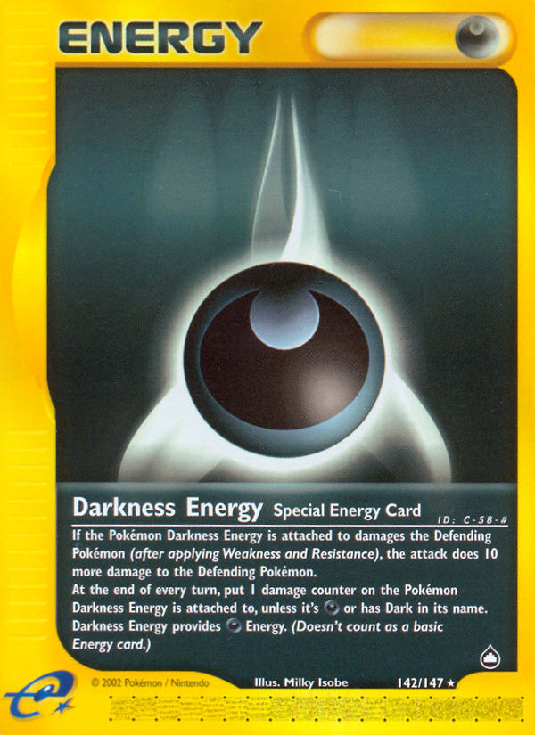 Darkness Energy — illustrated card