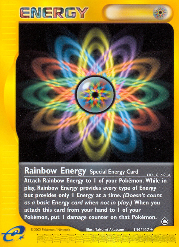 Rainbow Energy — illustrated card