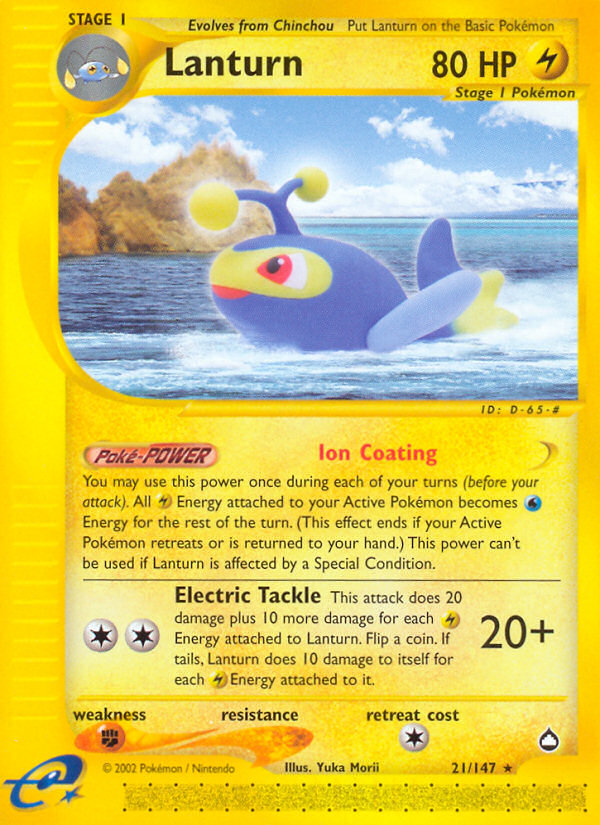 Lanturn — illustrated card