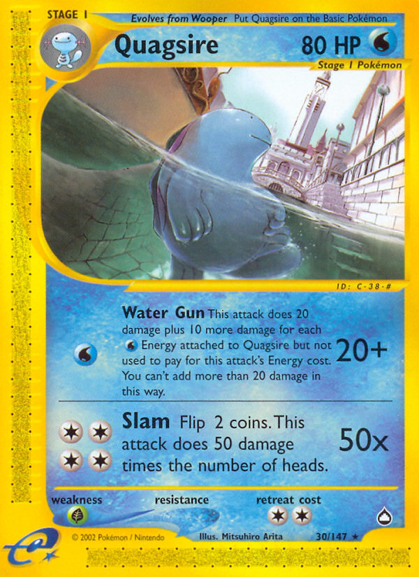 Quagsire — illustrated card