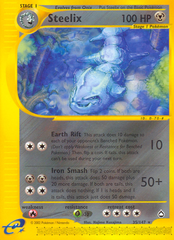 Steelix — illustrated card