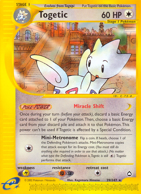 Togetic — illustrated card