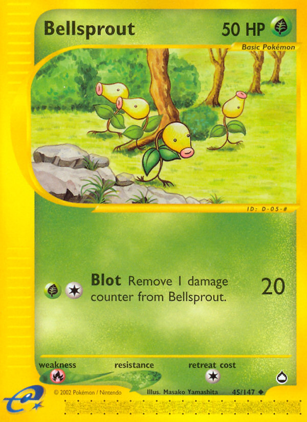 Bellsprout — illustrated card