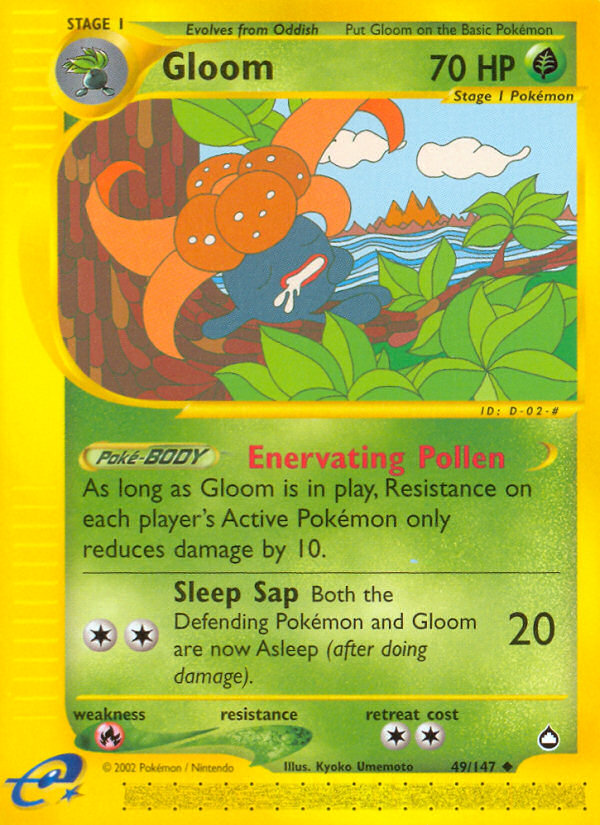 Gloom — illustrated card