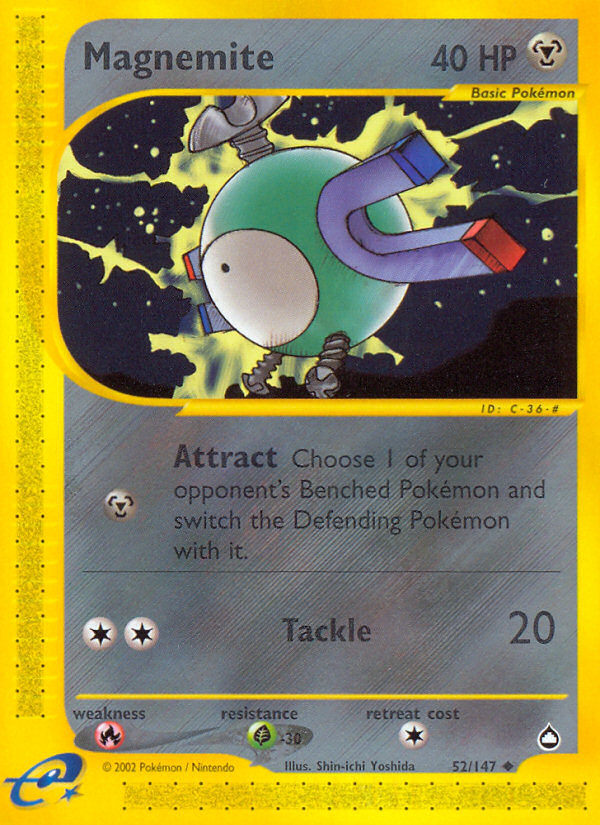 Magnemite — illustrated card