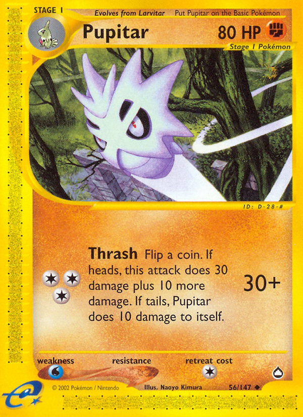 Pupitar — illustrated card