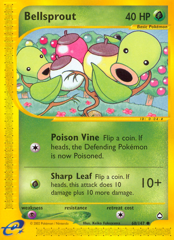 Bellsprout — illustrated card