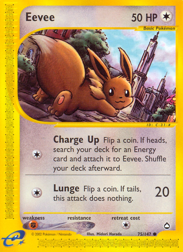 Eevee — illustrated card