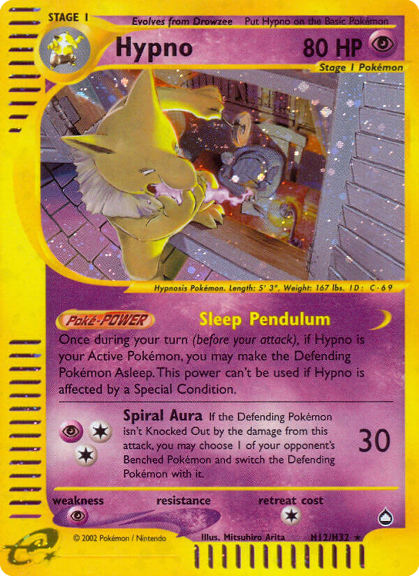 Hypno — illustrated card