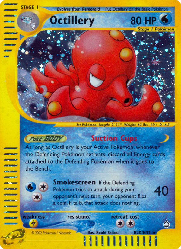 Octillery — illustrated card