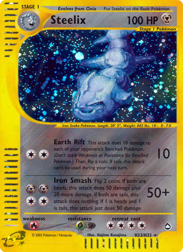 Steelix — illustrated card
