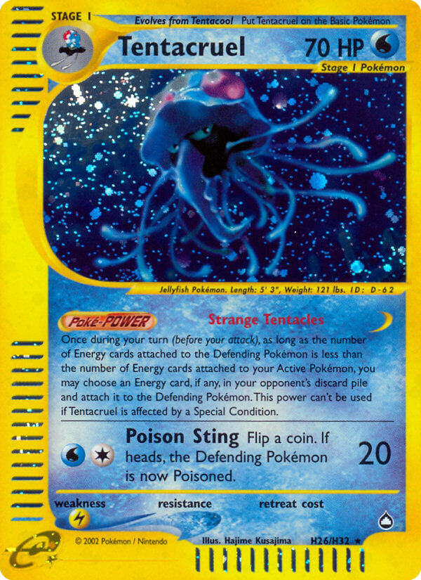 Tentacruel — illustrated card
