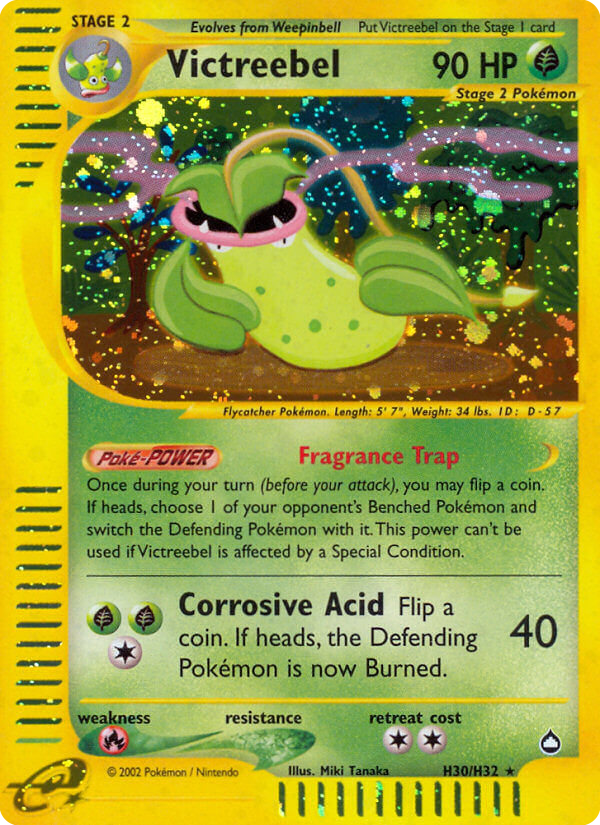 Victreebel — illustrated card