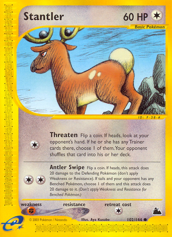 Stantler — illustrated card