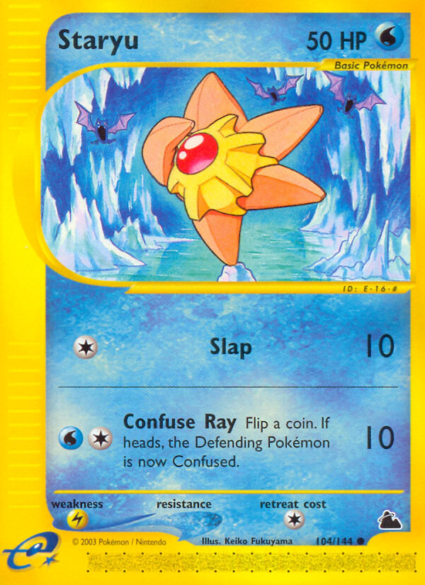 Staryu — illustrated card