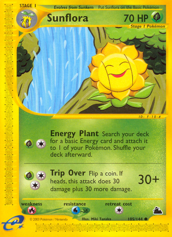 Sunflora — illustrated card