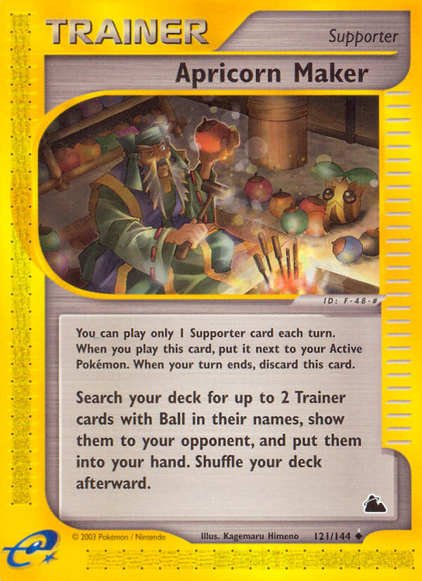 Apricorn Maker — illustrated card