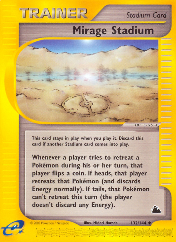 Mirage Stadium — illustrated card
