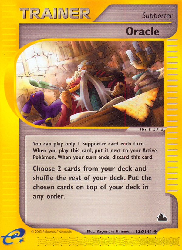 Oracle — illustrated card