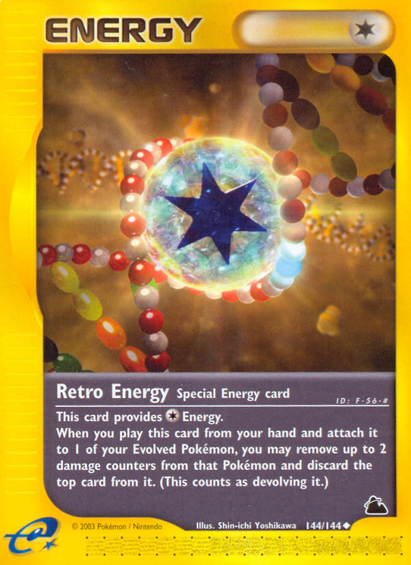 Retro Energy — illustrated card