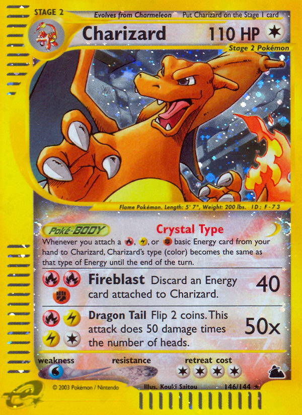 Charizard — illustrated card