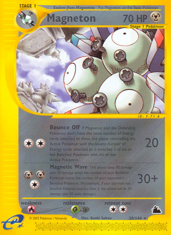 Magneton — illustrated card