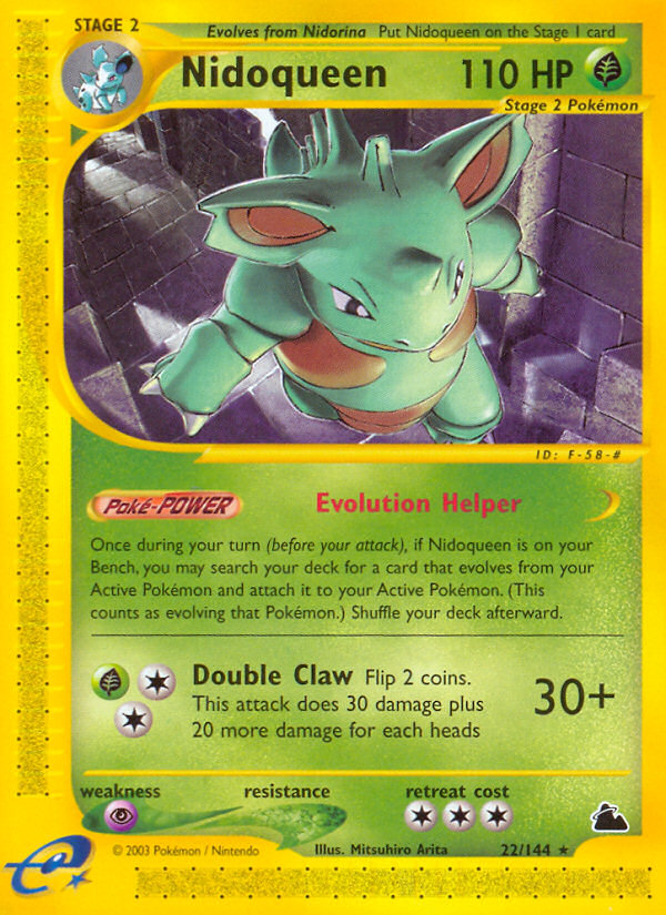 Nidoqueen — illustrated card