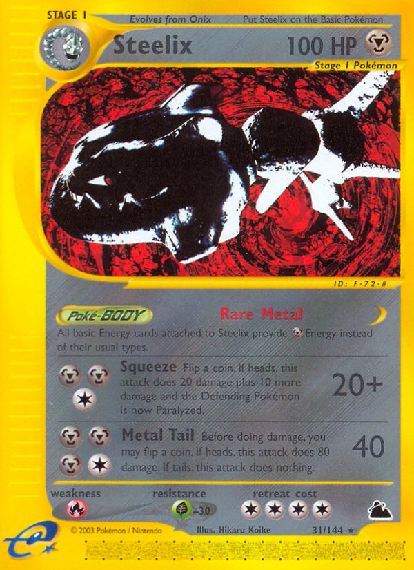 Steelix — illustrated card