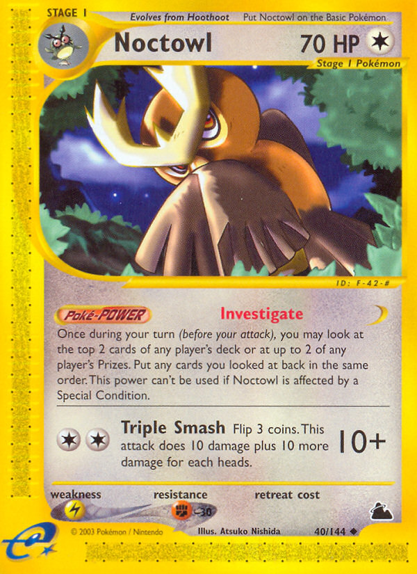 Noctowl — illustrated card