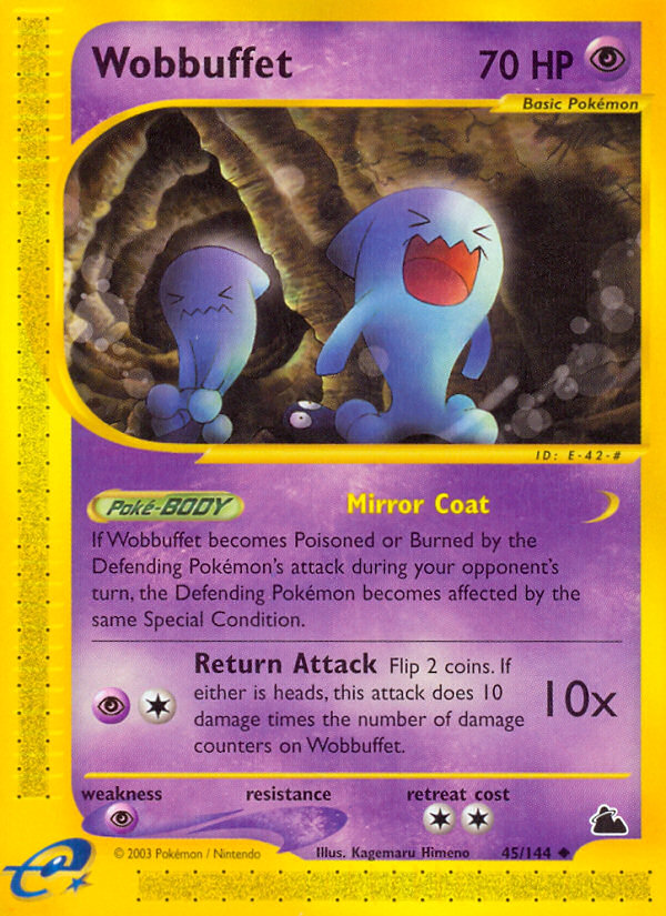 Wobbuffet — illustrated card