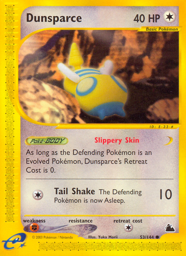 Dunsparce — illustrated card