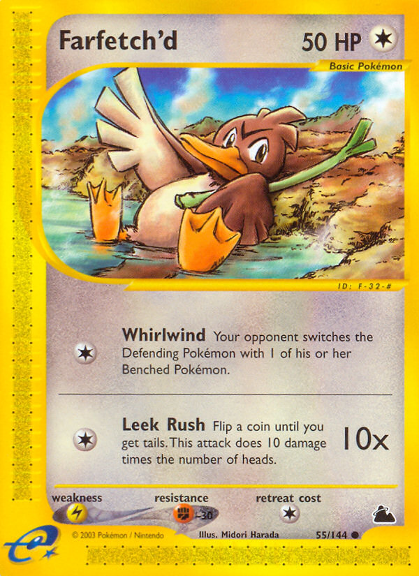 Farfetch'd — illustrated card
