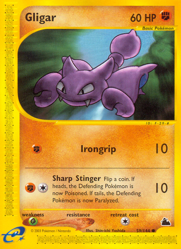 Gligar — illustrated card