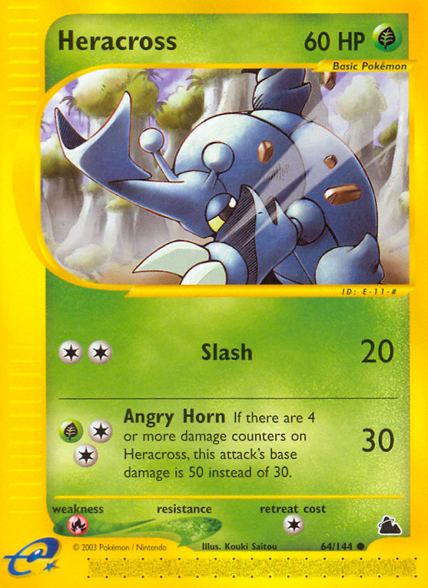 Heracross — illustrated card
