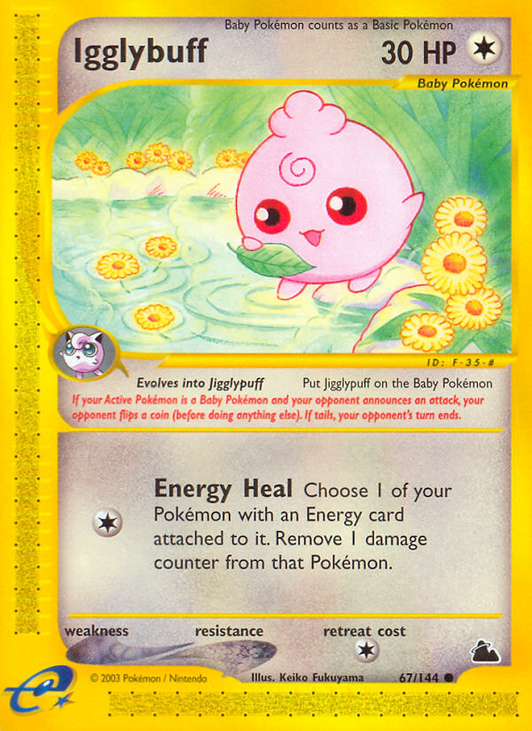 Igglybuff — illustrated card