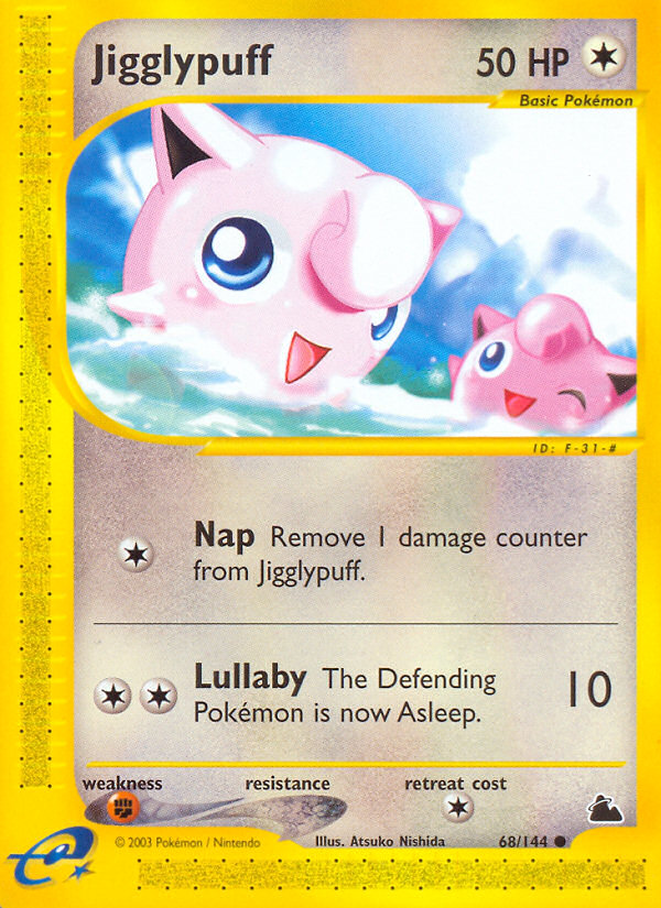 Jigglypuff — illustrated card