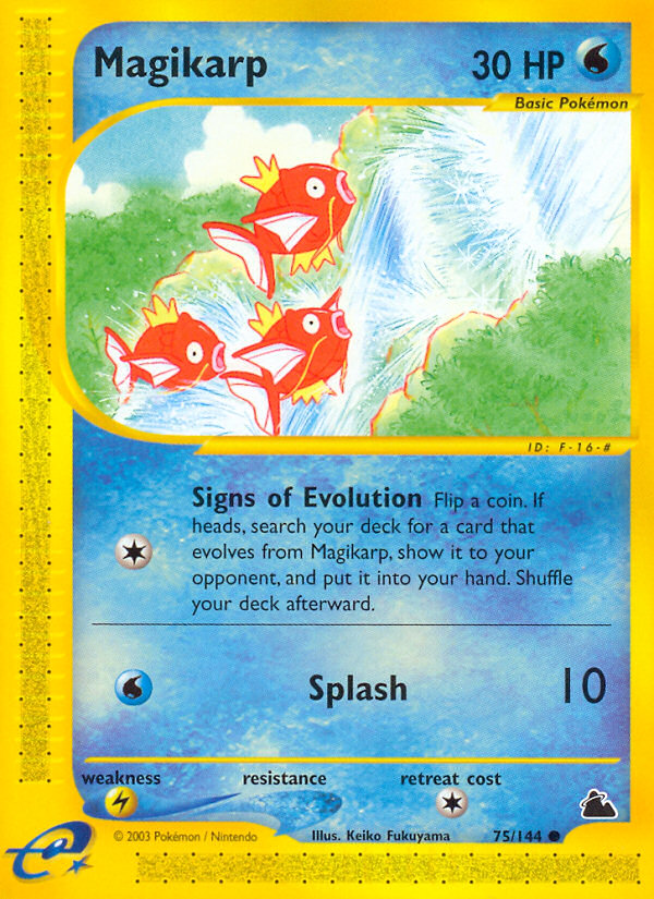 Magikarp — illustrated card