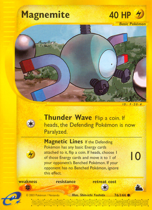 Magnemite — illustrated card