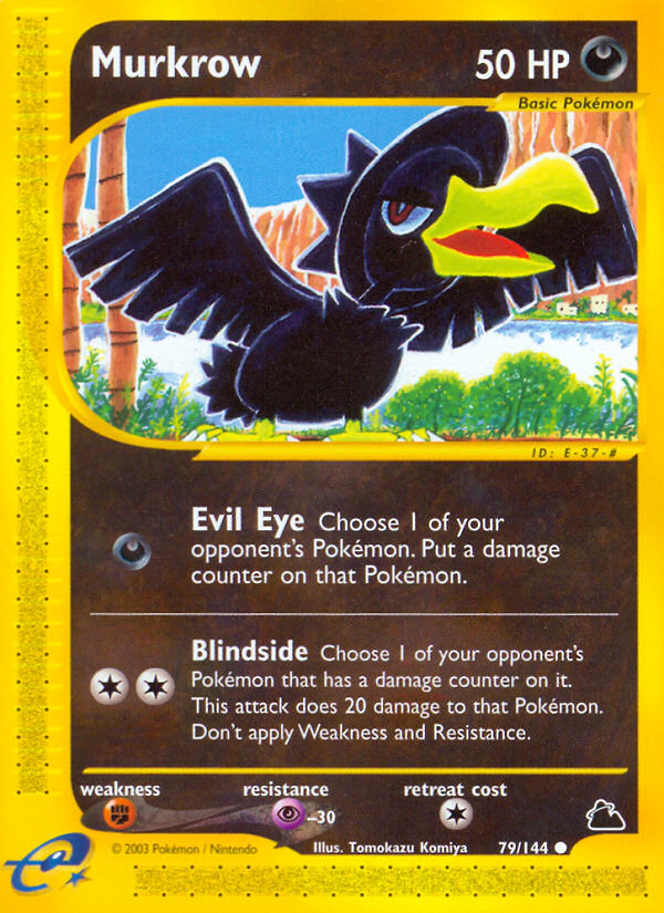 Murkrow — illustrated card