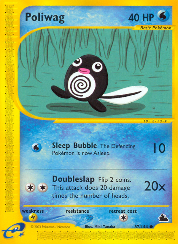 Poliwag — illustrated card