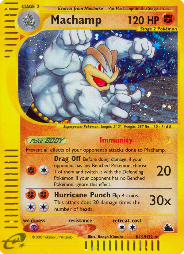 Machamp — illustrated card