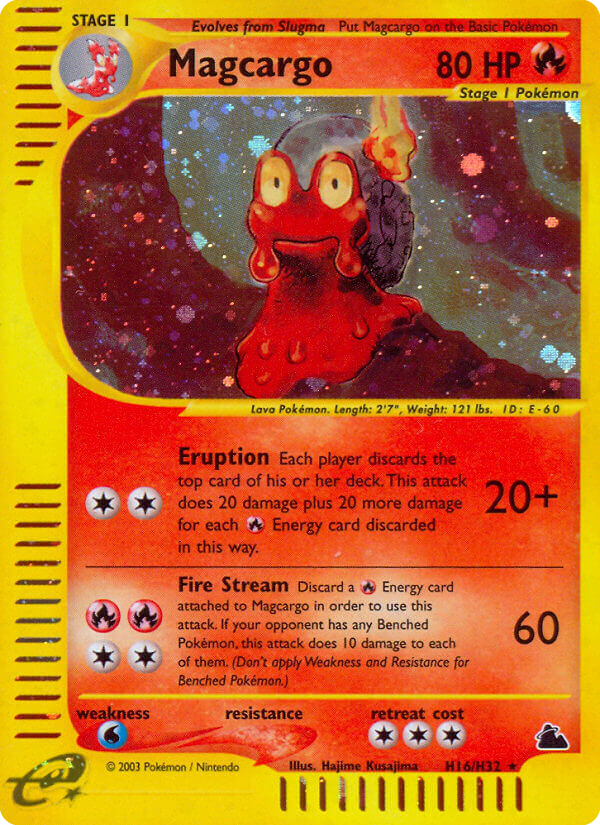Magcargo — illustrated card