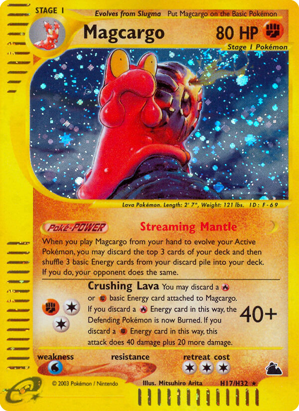 Magcargo — illustrated card