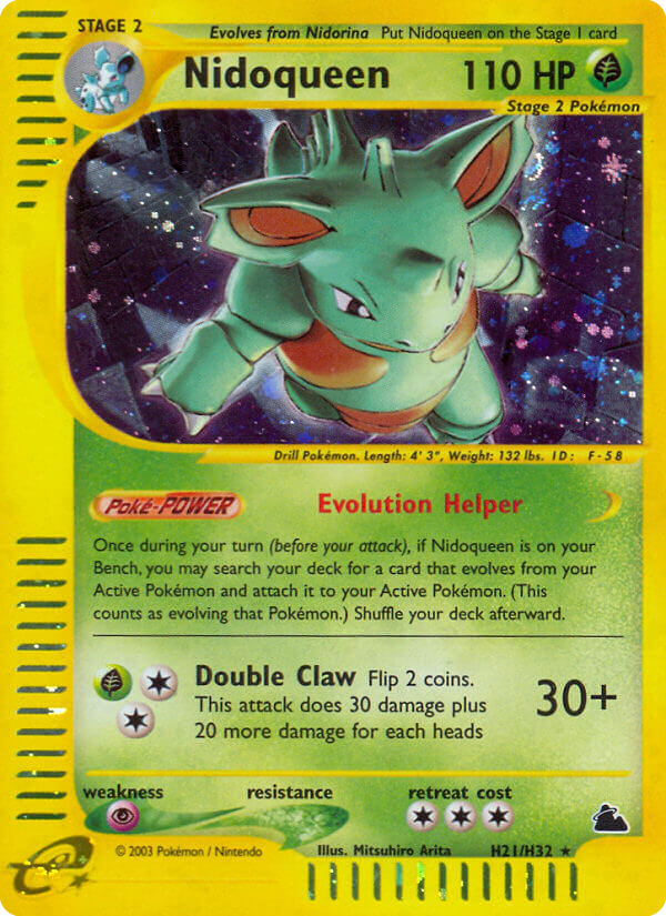 Nidoqueen — illustrated card