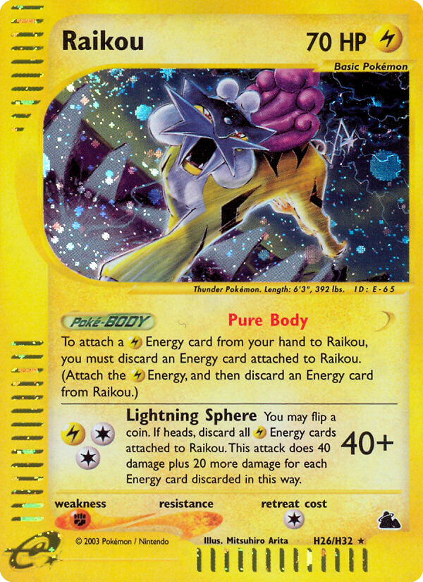 Raikou — illustrated card