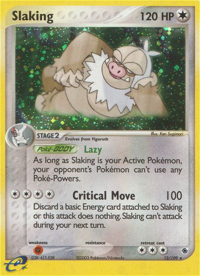 Slaking — illustrated card