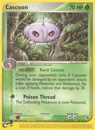 Cascoon — illustrated card