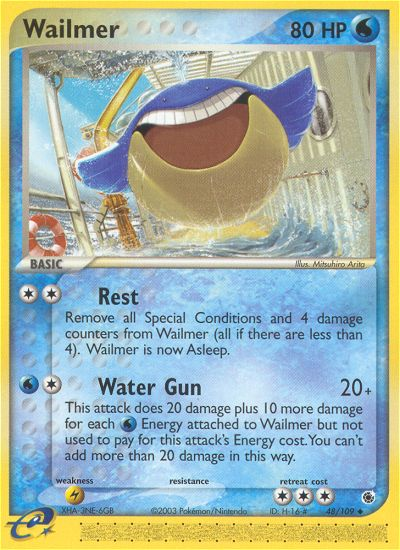 Wailmer — illustrated card