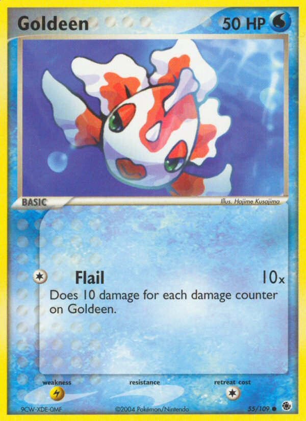 Goldeen — illustrated card