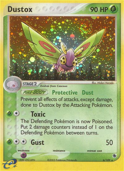 Dustox — illustrated card